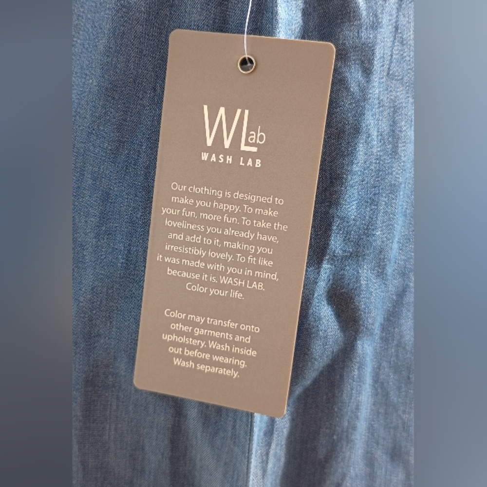 SOLD! NWT Adorable 😍 Prairiecore Maxi Skirt Denim Colored Two Toned Tiered. - Picture 11 of 15